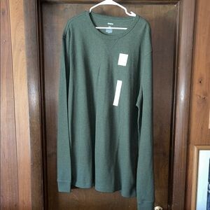 Men's Green Long Sleeve Shirt